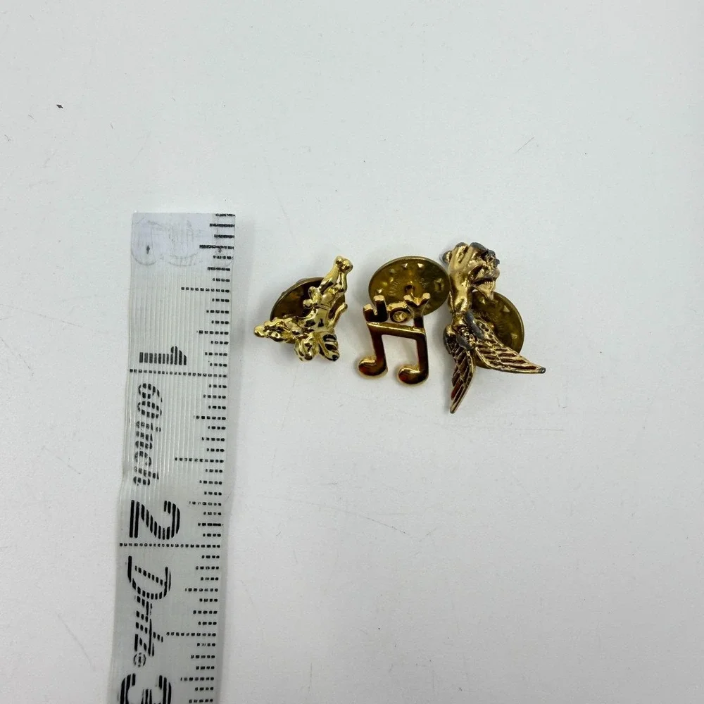 Religious Christmas Enamel Angel Madonna Cherub Joy Lapel Pin Brooch Lot Gift